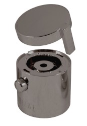RAV Slezák - TERMOSTATICKÁ - Rúčka na reguláciu prietoku vody, Metal grey kartáčovaná KR4032MGK (KR4032MGK)