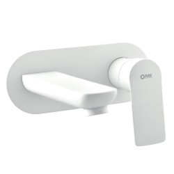 RAV Slezák - VLTAVA - Umývadlová batéria vstavaná, Biela matná VT435BMAT (VT435BMAT)