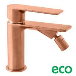 RAV Slezák - Vodovodná batéria bidetová NIL - zlatá ružová - kartáčovaná, Farba: ZLATÁ RUŽOVÁ - kartáčovaná , Povrchová úprava: PVD, Rozmer: 3/8'' (NL144.0ZRK)