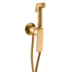 RAV Slezák - Vodovodná batéria bidetová vstavaná NIL - zlatá - kartáčovaná, Farba: ZLATÁ - kartáčovaná matná, Povrchová úprava: PVD (NL143/1ZK)