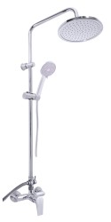 RAV Slezák - Vodovodná batéria sprchová COLORADO s hlavovou a ručnou sprchou, Farba: chróm, Rozmer: 100 mm (CO182.0/7)