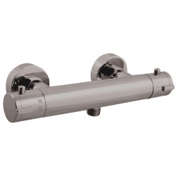 RAV Slezák - Vodovodná batéria sprchová TERMOSTATICKÁ - Metal grey - lesklá, Farba: METAL GREY - lesklá, Rozmer: 150 mm (TRM80.5MGL)