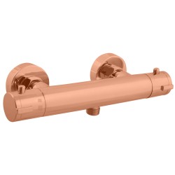 RAV Slezák - Vodovodná batéria sprchová TERMOSTATICKÁ - Zlatá ružová - kartáčovaná, Farba: ZLATÁ RUŽOVÁ - kartáčovaná , Rozmer: 150 mm (TRM80.5ZRK)