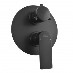 RAV Slezák - Vodovodná batéria sprchová vstavaná NIL - čierna matná, Farba: Čierna matná, Rozmer: 150 mm (NL186KCMAT)