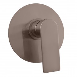 RAV Slezák - Vodovodná batéria sprchová vstavaná NIL - metal grey - kartáčovaná, Farba: METAL GREY - kartáčovaná (NL183LMGK)