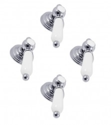 RAV Slezák - Vodovodná batéria sprchová vstavaná s prepínačom MORAVA RETRO, Farba: chróm (MK586K)