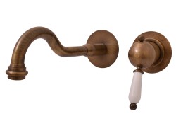 RAV Slezák - Vodovodná batéria umývadlová vstavaná LABE - STARÁ MOSADZ, Farba: stará mosadz (L534/2SM)