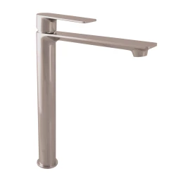 RAV Slezák - Vodovodná batéria umývadlová, vysoká NIL - metal grey - lesklá, Farba: METAL GREY - lesklá, Rozmer: 1/2'' (NL130.5MGL)