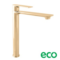 RAV Slezák - Vodovodná batéria umývadlová, vysoká NIL - zlatá - lesklá, Farba: zlato, Povrchová úprava: PVD, Rozmer: 3/8'' (NL130.0Z)