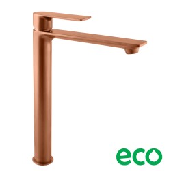 RAV Slezák - Vodovodná batéria umývadlová, vysoká NIL - zlatá ružová - kartáčovaná, Farba: ZLATÁ RUŽOVÁ - kartáčovaná, Povrchová úprava: PVD, Rozmer: 3/8'' (NL130.0ZRK)