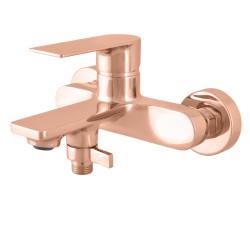 RAV Slezák - Vodovodná batéria vaňová NIL - zlatá ružová - lesklá, Farba: ZLATÁ RUŽOVÁ - lesklá , Povrchová úprava: PVD, Rozmer: 150 mm (NL154.5ZRL)