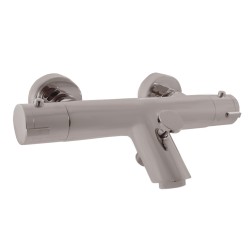RAV Slezák - Vodovodná batéria vaňová TERMOSTATICKÁ - Metal grey - lesklá, Farba: METAL GREY - lesklá, Rozmer: 150 mm (TRM54.5MGL)