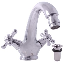 RAV Slezák - Vodovodné batérie bidetová MORAVA RETRO, Farba: chróm, Rozmer: 3/8 '' (MK143.0)