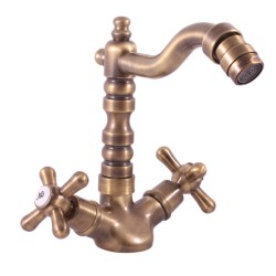 RAV Slezák - Vodovodné batérie bidetová MORAVA STARÁ MOSADZ, Farba: stará mosadz, Rozmer: 1/2 '' MK120.5 / 9SM