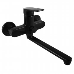 RAV Slezák - Vodovodné batérie pre vaňu a umývadlo COLORADO čierna matná, Farba: čierna matná, Rozmer: 150 mm (CO153.5CMAT)