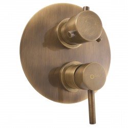 RAV Slezák - Vodovodné batérie sprchová vstavaná s prepínačom Seina, Farba: stará mosadz (SE986KSM)