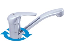 RAV Slezák - Vodovodné batérie umývadlová SÁZAVA, Farba: chróm, Rozmer: 1/2 '', Typ ručičky: SA315.5 (SA315.5)