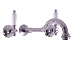 RAV Slezák - Vodovodné batérie umývadlová vstavaná MORAVA RETRO, Farba: chróm MK531