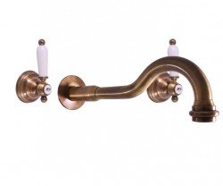 RAV Slezák - Vodovodné batérie umývadlová vstavaná MORAVA STARÁ MOSADZ, Farba: stará mosadz MK531SM