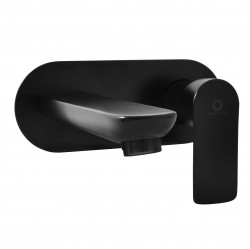 RAV Slezák - Vodovodné batérie umývadlová vstavaná VLTAVA čierna matná, Farba: čierna matná (VT435CMAT)