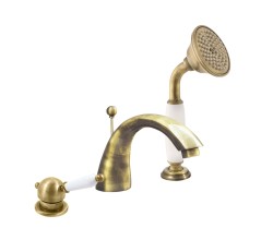 RAV Slezák - Vodovodné batérie vaňová LABE - STARÁ MOSADZ, Farba: stará mosadz, Rozmer: 3/8 '' (L569.0SSM)