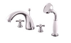 RAV Slezák - Vodovodné batérie vaňová MORAVA RETRO, Farba: chróm, Rozmer: 3/8 '' (MK169.0S)