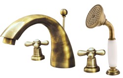 RAV Slezák - Vodovodné batérie vaňová MORAVA STARÁ MOSADZ, Farba: stará mosadz, Rozmer: 1/2 '' (MK169.5SSM)