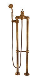 RAV Slezák - Vodovodné batérie vaňový, voľne stojace LABE - STARÁ MOSADZ, Farba: stará mosadz, Rozmer: 150 mm L550.5 / 2SM