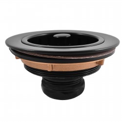 RAV Slezák - Výpust drezová - čierna matná, Farba: čierna matná (MD0819CMAT)