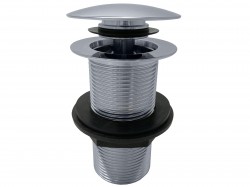 RAV Slezák - Výpusť umývadlová 5/4'' CLICK-CLACK bez prepadu, Farba: chróm (MD0798)