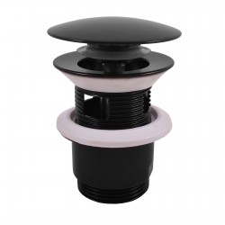 RAV Slezák - Výpusť umývadlová CLICK-CLACK 5/4 - čierna matná, Farba: čierna matná (MD0784CMAT)