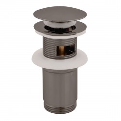 RAV Slezák - Výpust umývadlová CLICK-CLACK 5/4 - metal grey, Farba: metal grey (MD0484MG)