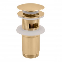 RAV Slezák - Výpusť umývadlová CLICK-CLACK 5/4 - zlato, Farba: zlato (MD0484Z)
