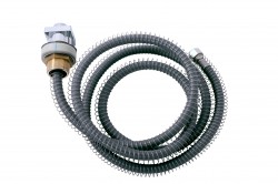 RAV Slezák - Zápustný držiak sa samonavíjacia hadicou - hranatý, Farba: chróm (MD0555)