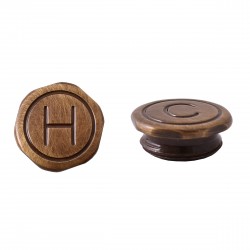 RAV Slezák - Značenie na rúčku MORAVA stará mosadz, Farba: stará mosadz (SD0151SM)