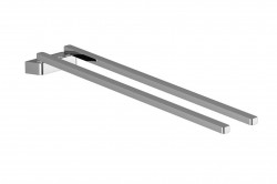 RAVAK - 10° Držiak na uteráky otočný, 45 cm, chróm (X07P328)