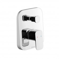 RAVAK - 10° Free Vaňová batéria TD F 065.00 pod omietku, pre R-box, chróm (X070136)