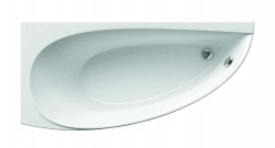 RAVAK - Avocado Asymetrická vaňa 160 L, 160x75 cm, ľavá, biela (CQ01000000)