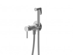 RAVAK - Bidetová batéria pod omietku, so spŕškou, s telesom, chróm (X070749)