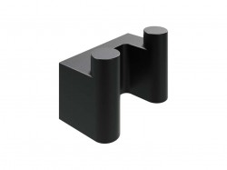 RAVAK - Chrome Dvojháčik, matná čierna (X07P1374)