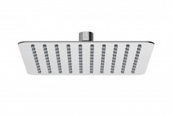 RAVAK - Chrome Hlavová sprcha 982.01 Slim, štvorcová, priemer 20 cm, chróm (X07P334)