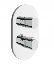 RAVAK - Chrome II Termostatická batéria pod omietku, na 3 spotrebiče, chróm (X070457)