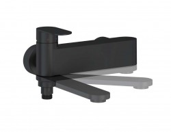 RAVAK - Chrome II Vaňová batéria, čierna (X070463)