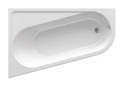 RAVAK - Chrome Vaňa asymetrická 160x105 cm, ľavá, biela (CA51000000)