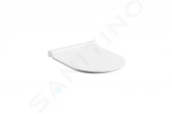 RAVAK - Chrome WC doska Uni Slim, so sklápaním SoftClose, biela (X01550)