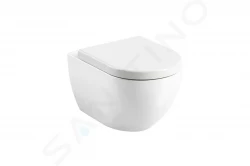 RAVAK - Chrome Závesné WC Uni Rim, biela (X01516)