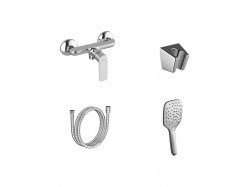 RAVAK - Classic Sprchová batéria s príslušenstvom, chróm (X07S118)