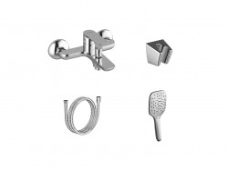 RAVAK - Classic Vaňová batéria s príslušenstvom, chróm (X07S117)