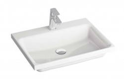RAVAK - Comfort Umývadlo 60x46 cm, s 1 otvorom na batériu, biela (XJX01260001)