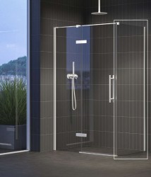 RAVAK - Cool Sprchová stena 90x195 cm, matná biela/číre sklo (X9VV70E00Z1)